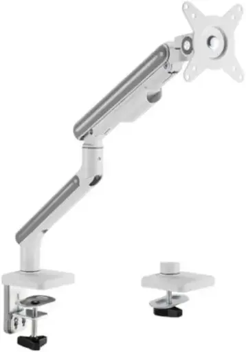 [91-LDT68C012] VEOTECH 91-LDT68C012 NEO Slim Mechanical Spring Monitor Arm – fits 17''-32'' monitors up to 9kg, 75x75 & 100x100 VESA, 180° rotation stop & cable management, White. 91-LDT68C012