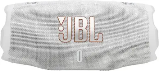 [CHARGE6-WHT] JBL Charge 6 Portable Bluetooth Speaker – 30W woofer & 10W tweeter output, Bluetooth 5.4, waterproof, dustproof & drop-proof design for all adventures, sleek White. JBLCHARGE6WHTAM
