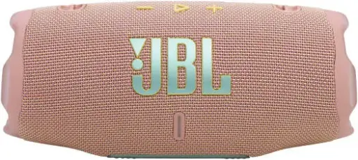 [CHARGE6-PK] JBL Charge 6 Portable Bluetooth Speaker – 30W woofer & 10W tweeter output, Bluetooth 5.4, waterproof, dustproof & drop-proof design for any adventure, stylish Pink. JBLCHARGE6PINK