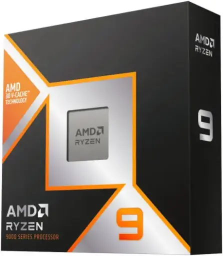 [100-100000719WOF] AMD Ryzen 9 9950X3D AM5 Desktop Processor with 16 cores, 32 threads, up to 5.7GHz boost clock, integrated Radeon graphics, dual-channel memory up to 192GB, 3D V-Cache technology, black. 100-100000719WOF