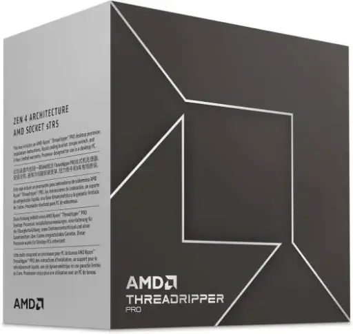 [100000886WOF] AMD Ryzen Threadripper PRO 7955WX sTR5 Processor, 16 cores & 32 threads, up to 5.3GHz boost, DDR5 ECC support, PCIe 5.0, 350W TDP, Zen 4 power. 100000886WOF