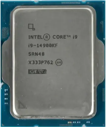[i9-14900KF Tray] Intel Core i9-14900KF 14th Gen Processor, 24 cores & 32 threads, up to 6.0GHz boost, 36MB cache, DDR5-5600 dual-channel support, 192GB max memory. i9-14900KF Tray