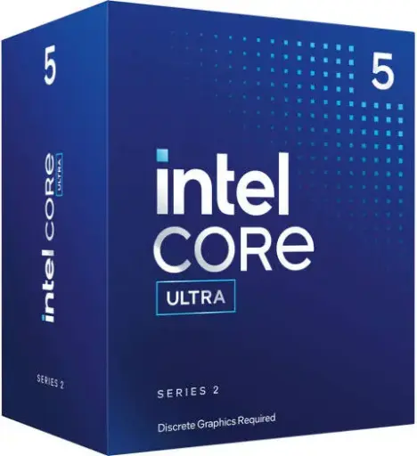 [BX80768225F] Intel Core Ultra 5 225F delivers 10-core performance with 4.9 GHz turbo boost for fast, efficient multitasking. Supports dual-channel DDR5 memory up to 256 GB for smooth productivity. BX80768225F