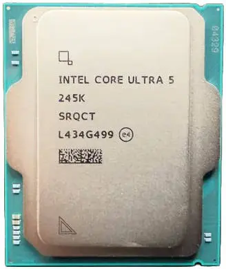 [AT807680640F] Intel Core Ultra 5 245K delivers 14-core hybrid performance with 5.2 GHz turbo boost and integrated Intel Graphics. Supports dual-channel DDR5 memory up to 192 GB for smooth multitasking. AT807680640F