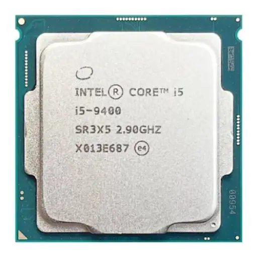 [i5-9400 Tray] Intel Core i5-9400 9th Gen delivers 6-core performance with up to 4.1 GHz turbo boost and Intel UHD 630 Graphics. Built on 14 nm technology for efficient, reliable everyday computing. i5-9400 Tray