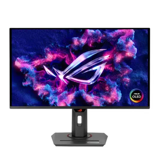 [90LM0AN0-B01970] ASUS ROG Strix OLED XG27ACDNG 26.5" QHD QD-OLED gaming monitor delivers stunning visuals with 240Hz refresh rate, 0.03ms response, and exceptional color accuracy for elite gameplay 90LM0AN0-B01970