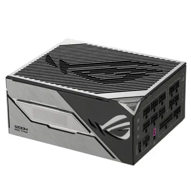 [90YE00V2-B0NA00] ASUS ROG Thor 1200W Platinum III PSU delivers top-tier 80 PLUS Platinum efficiency, ATX 3.1 support, silent cooling, and A++ acoustic performance 90YE00V2-B0NA00
