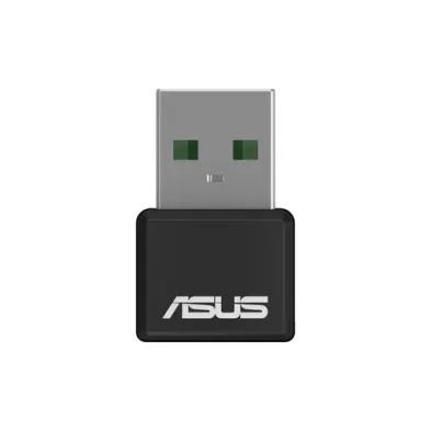 [90IG06X0-MO0B00] ASUS USB-AX55 Nano AX1800 WiFi Adapter delivers up to 1800 Mbps ultra-fast speeds with WiFi 6 technology for seamless connectivity, gaming, and streaming performance 90IG06X0-MO0B00