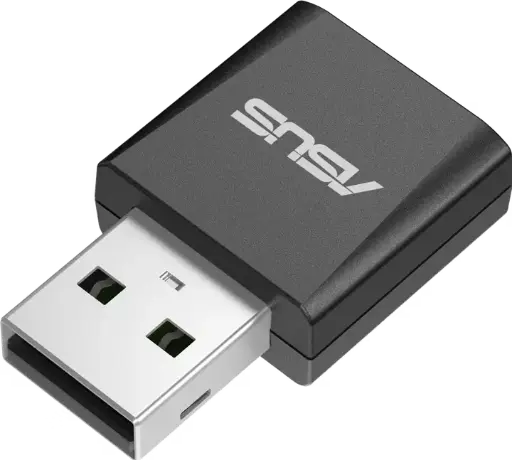[90IG09H0-MO0B10] ASUS USB-BE92 Nano Tri-Band BE6500 WiFi 7 Adapter delivers ultra-fast wireless speeds up to 6500 Mbps, low latency, and stable connections for smooth gaming and streaming 90IG09H0-MO0B10