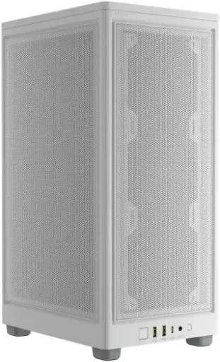 [CC-9011245-WW] Corsair 2000D AIRFLOW Mini-ITX Case with full mesh panels, optimized airflow, and support for 360mm radiators & up to 8 fans. CC-9011245-WW