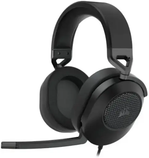 [CA-9011270-NA] Corsair HS65 Surround Wired Gaming Headset with Dolby 7.1 Audio, 50mm drivers, 20Hz–20kHz range, and multiplatform compatibility. CA-9011270-NA