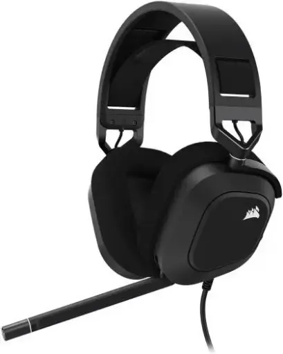 [CA-9011237-EU] Corsair HS80 RGB Wired Gaming Headset with Dolby 7.1 Surround, 50mm drivers, 20Hz–40kHz range, and premium comfort for immersive PC audio. CA-9011237-EU