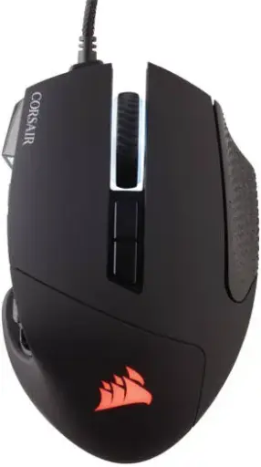 [CH-9304211-EU] Corsair Scimitar RGB Elite MOBA/MMO Gaming Mouse with 18,000 DPI optical sensor, 17 programmable buttons, and dynamic RGB lighting. CH-9304211-EU