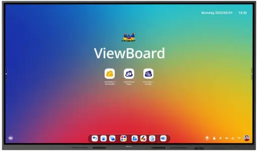 [IFP110] ViewSonic IFP110 110" 4k UHD, 16:9 IFP Panel (40 touch, Slim IR, Dual Pen, Android 13, 8GB/128GB)