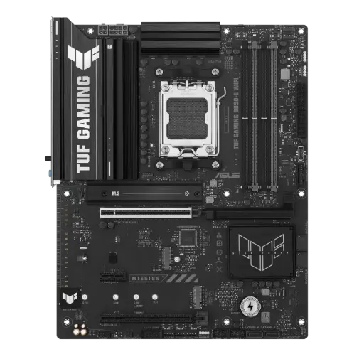 [90MB1L20-M0EAY0] ASUS TUF Gaming B850-E WiFi ATX motherboard for AM5 with robust power delivery, fast connectivity, and reliable performance for next-gen gaming builds 90MB1L20-M0EAY0