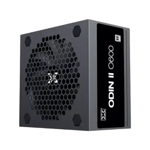 [EN45622] Xigmatek Odin II delivers 600W stable power with 80 Plus ultra-efficiency, reliable performance, and a durable design for modern gaming builds. Black. EN45622