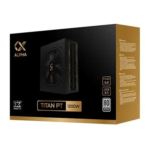 [EN40597] Xigmatek Titan PT 1200W PSU provides Platinum-grade efficiency, premium stability, and fully modular cabling—engineered for extreme-performance PC builds. EN40597