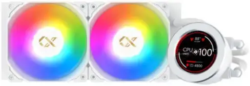 [EN40436] Xigmatek Frozr-O II Arctic 240 ARGB AIO delivers efficient cooling, quiet performance, and clean Arctic white styling for high-performance gaming setups. EN40436
