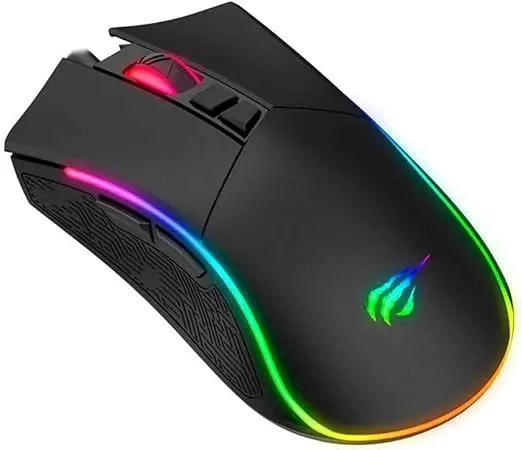 Havit Gamenote MS1001 gaming mouse features 7 programmable buttons, up ...