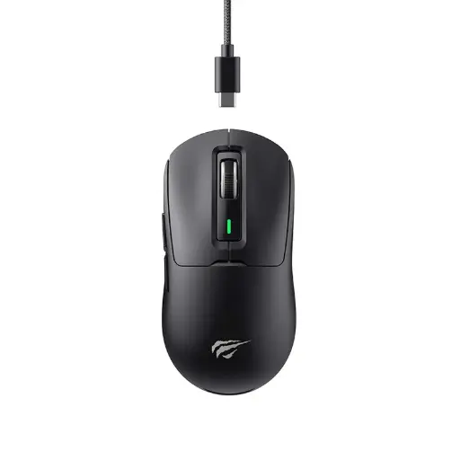 [MS969SE] Havit MS969SE 2.4GHz wireless gaming mouse delivers up to 8000 DPI precision, rechargeable battery power, and smooth, responsive control for reliable gaming performance. MS969SE
