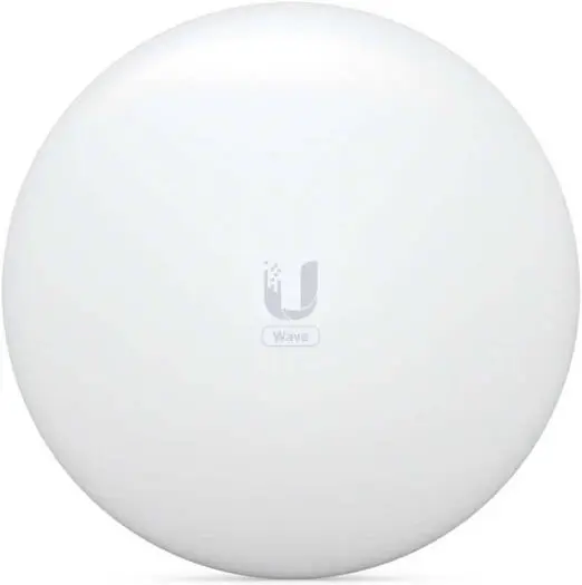 [Wave-LR] Ubiquiti Networks UISP Wave Long-Range Wireless Bridge, 2 Gbps (1 Gbps duplex) Total Throughput, DDR3L 512 MB Memory, 8+ km Max Range, 1x GbE RJ45 port, IPX6 Weatherproofing, White Wave-LR